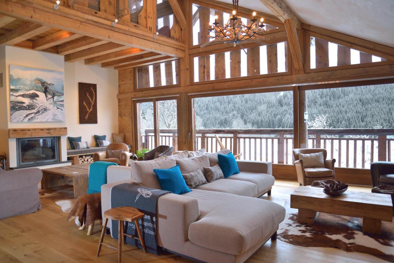 Chalet Cannelle Châtel Exteriör bild
