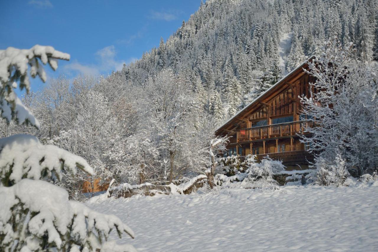 Chalet Cannelle Châtel Exteriör bild