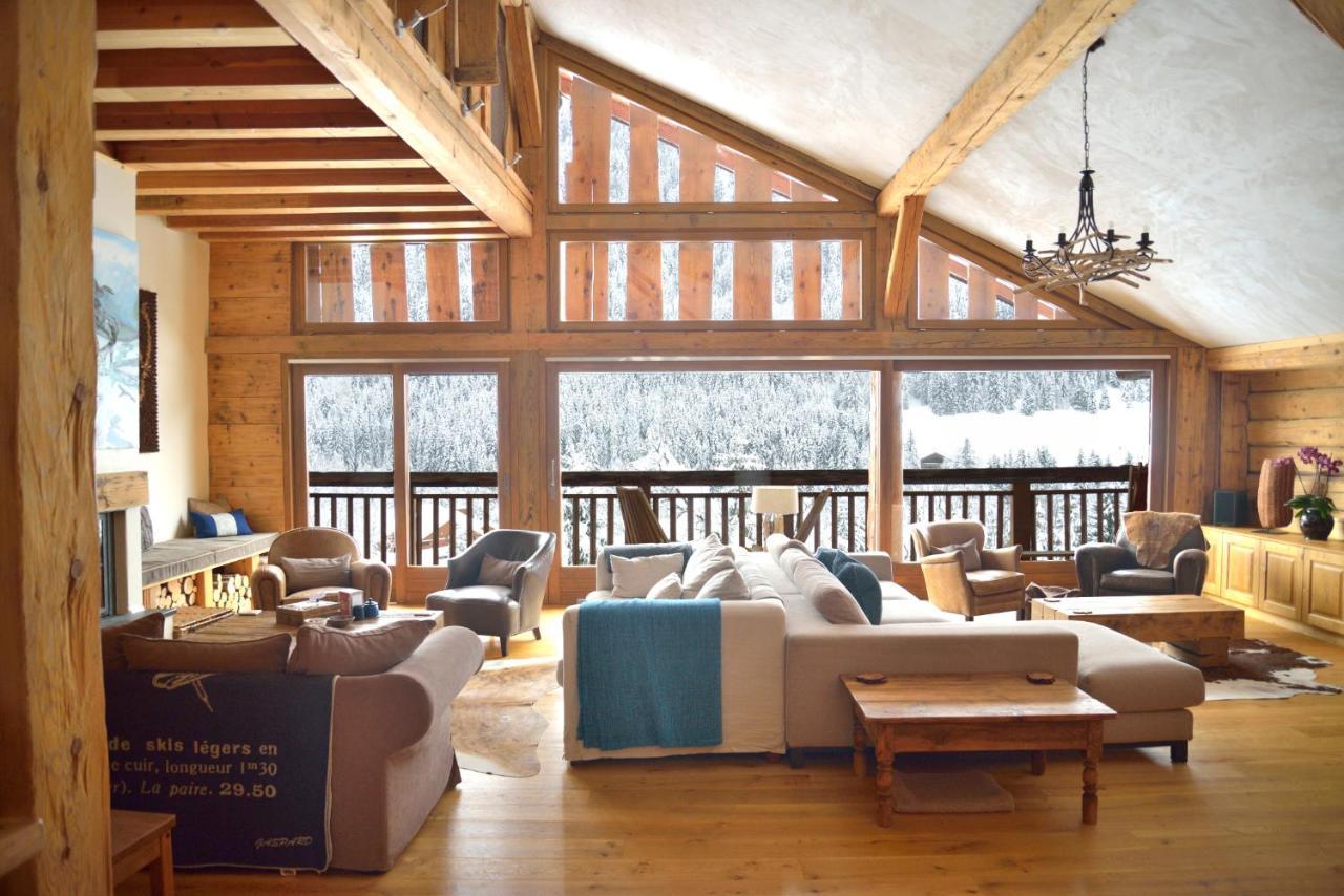 Chalet Cannelle Châtel Exteriör bild